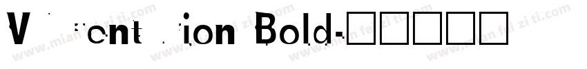 VNCenturion Bold字体转换